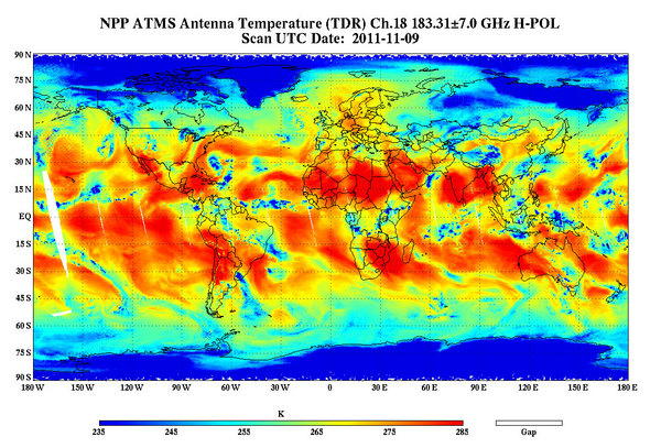 NASA Climate Satellite Takes First Pictures
